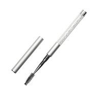 SKYPIA White Mascara Brush Wand with Cap, Plastic and Aluminum, Polyester Bristles, Cosmetic Brush, For Mascara, 7.48 Inches, Eyelash Comb Curlers, Eyebrow Brush, Travel Accessories
