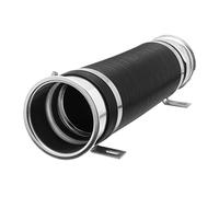 Skyplanet Universal 3"(76mm) Cold Air Intake Flexible Induction Pipe Hose Kit(Silver)