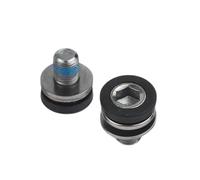 SkyPOOU 2Pcs Hexagonal Crank Arm Fixing Bolts Metal Bicycles Crank Bolts Screws For Square Cranksets And Bottom Brackets Capless Bottom Bracket Screws For Mountain And Road Bikes