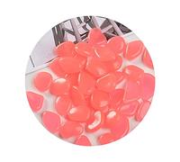 SkyPOOU 50/100Pcs Glowing Pebbles Fairy-Garden Fluorescent-Stone Fishtank Landscaping Stone Resin-Rocks Aquarium-Decoration Glowing The Dark Decorative Fish Tanks