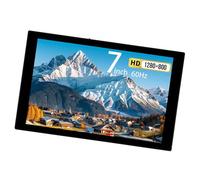 SkyPOOU 7inch 1280x800 Computer Secondary Monitor With HDTV/USB C Connectivities For Laptops And PC Multiple Task External Monitor