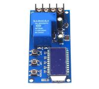 SkyPOOU Adjustable Charging Time Module Supporting LCD Indicators for Battery Voltages and Charging Featuring Safe Operations Auto Chargers