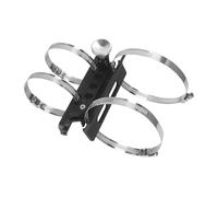 SkyPOOU Aluminum Extinguishers Mount Resistant Bracket for ATVs UTV Motorcycle Pipe Outdoor Environments Extinguishers Wall Mount Bracket