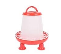 SkyPOOU Chick Waterer For Chick HenQuail Hanging Poultry Fountain Large Capacity Water Bowl For Outdoor Farm Coops Chicken With Leg