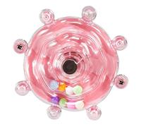 SkyPOOU Creative Rotating Chewing Toy For Bird Encourage Curiosity And Social Interaction Suitable For Parrot Cockatiels For Parrot Color