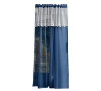 SkyPOOU Decorative Lace Sheer Curtains Soft Light Filtering Easy Setups Hanging Suitable for Various Space Artistics Semi Sheer Window Sheers Polyester Materials Easy Setups Ideal