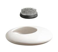 SkyPOOU Elegant Ceramic Holder Vase with Glossy Glaze Flower Display Holder for Enhancing Decoration in Any Setting Desk Decoration