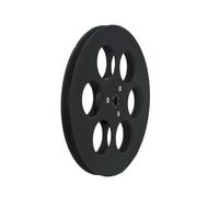 SkyPOOU Empty 7Inch Tape Reel 6 Holes Design for Nostalgic Auditory Offering Reduced Noise and Durability Open Reel Tape