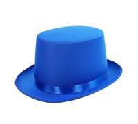 SkyPOOU Magicians Styles Top Hat Practical Polyester Cosplay Accessory For Stage Performances And Halloween Costume Parties