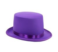 SkyPOOU Magicians Styles Top Hat Practical Polyester Cosplay Accessory For Stage Performances And Halloween Costume Parties