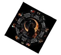 SkyPOOU Mystical Velvets Fortunes Tellings Cloth Premium Fabric Construction Multiple Measurement Washable Divination Accessory Portables Tarots Cloth