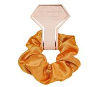 SkyPOOU Satins Scrunchies Soft Hair Ties Comfortable Hair Elastics Adjustable Hair Rings for Bridal Parties.Orange