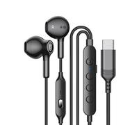 SkyPOOU Type C Corded Earphones Low Latency Auditory Enhances Auditory Clear and Depth for Immersive Play Communication Type C Earphones