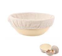 SKYPRO 1 Pcs Round Bread Banner Anti-counterfeiting Basket, Sourdough Bread Baking Supplies,for Making Baking and Fermentation(8.3in x 2.8in)