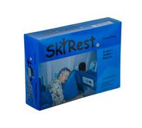 Skyrest® Inflatable Travel Pillow, Portable head neck rest pillow, Patented Design for Plane, Car, Bus, Train