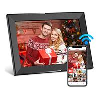 SKYRHYME 10.1 Inch Digital Picture Frame with 32GB Storage, FRAMEO WiFi Digital Photo Frame, 1280 * 800 IPS Touch Screen, Auto-Rotate Slideshow, Easy to Share Photo/Video via Free App