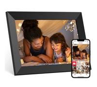 SKYRHYME 10.1 Inch WiFi Digital Photo Frame, Digital Picture Frame with IPS Touch Screen, 16GB Memory, Easy Sharing Photos or Videos via App, Auto Rotate