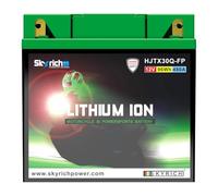 Skyrich HJTX30Q-FP 480CCA Lithium Motorcycle Battery,12V 8Ah,Powersports Battery Replacement for YIX30L YIX30L-BS 53030 Y60N24-A YB30L-B 52515,Compatible with Street Motorcycle,Snowmobile,ATV,Jet Ski