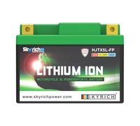 Skyrich HJTX5L-FP 12V 1.6Ah LiFePO4 Motorcycle Lithium Battery,Replace YTX4L-BS YTX5L-BS,120 CCA, Maintenance-Free, Lightweight Scooter Battery