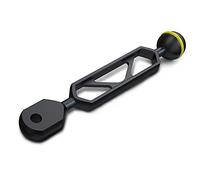 SKYSHARK 6" Aluminum Alloy Underwater Extension Arm,1" Ball to YS Head Adapter,Diving Flashlight Arm Mount Connector Underwater CNC Arm System for Strobe,Video Light,Diving Camera Tray