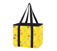 SKYSHU Crowns Stars Car Trunk Organizer, Foldable Storage Organizers