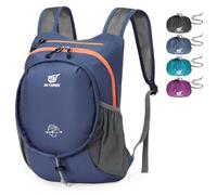 SKYSPER 15L Lightweight Small Hiking Backpack for Women Men, Foldable Travel Daypack, Packable Camping Backpack, Mini Outdoor Hiking Bag