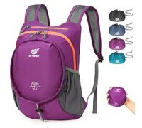 SKYSPER 15L Lightweight Small Hiking Backpack for Women Men, Foldable Travel Daypack, Packable Camping Backpack, Mini Outdoor Hiking Bag