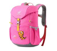 SKYSPER Children's Backpack 12 L, Hiking Backpack Children 5-8 Years Girls Boys Backpack Outdoor Hiking Forest Nursery, pink, Rucksack Backpacks