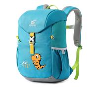 SKYSPER Children's Backpack 12 L, Hiking Backpack Children 5-8 Years Girls Boys Backpack Outdoor Hiking Forest Nursery, cyan, Rucksack Backpacks