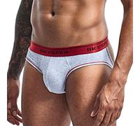 SKYSPER Men's Jock Strap Athletic Supporter Sports Jockstraps Underwear with Leg Strap