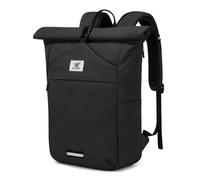 SKYSPER Roll Top backpack 15.6" Laptop Travel Backpack Waterproof Nylon Rolltop Backpack for Cycling Business Travel Commuter Work