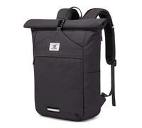 SKYSPER Roll Top backpack 15" Laptop Travel Backpack Waterproof Nylon Rolltop Backpack for Cycling Business Travel Commuter Work
