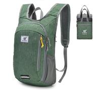 SKYSPER Small Daypack 15L Hiking Backpack Packable Lightweight Travel Compact Foldable Rucksack for Women Men