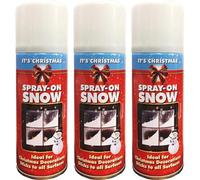 SKYTE® 1-6x Christmas Snow Spray Cans - Artificial Decoration For Real Snow Effect Tree Party Festive Xmas- 200ml (2)