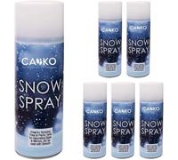 SKYTE 200ml Fake Artificial Christmas Snow White Spray for Xmas Tree Window Craft Decoration Item, Spray on Snow (1) (6)