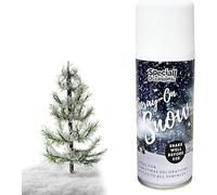 SKYTE 200ml Fake Artificial Christmas Snow White Spray for Xmas Tree Window Craft Decoration Item, Spray on Snow (1) (1)