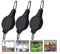 SKYTE® 3x Plant Pulley Retractable Hanger Hanging Basket Pulley Adjuster Plant Basket Hook Heavy Duty for Hanging Planters Flower Basket