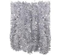 SKYTE® 50FT Luxury Metallic Tinsel Garland Very Long Christmas Tinsel Shiny Christmas Party Indoor and Outdoor Decorations Tree (ROSE GOLD)