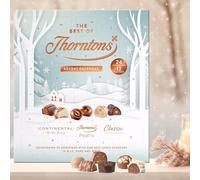 SKYTE® Best Of Christmas Chocolate Advent Calendar 2024, Countdown with 24 Xmas Chocolates pieces including 12 flavours, milk, dark, white, Stocking Fillers Gifts for Kids & Adults (258g)