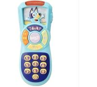 SKYTE Bluey Boombox Sing-Along Toy with Flashing Lights, Microphone, and Songs, Blue (STROLLER) (MICROPHONE)