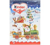 SKYTE® Christmas Chocolate Kinder Train Advent Calendar 2024, Christmas Countdown with 24 Mini Xmas Chocolates, Stocking Fillers & Secret Santa Gifts for Kids & Adults (144g)