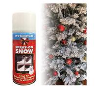 SKYTE® Christmas Snow Spray Artificial Decoration For Real Snow Effect Tree Party Festive Xmas Window Flake Decoration Plant Stencils 200ml