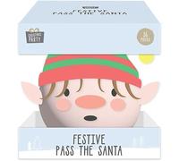 SKYTE Festive Pass the Parcel Game | Fun Christmas Characters (Elf) Party kids Fun Activity Novelty