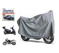 SKYTE® Heavy Duty Motorcycle Cover Motorbike Scooter Cover Waterproof Motorcycle Dustproof Cover Anti Dust Rain UV Outdoor Protection 120 x 220cm