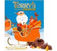 SKYTE® Terry Chocolate Orange Advent Calendar 2024, 24 Days Countdown to Christmas Chocolate Hamper for Stockings, Secret Santa Gifts -106g