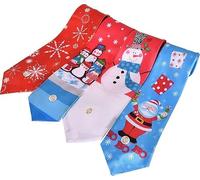 SKYTE Xmas Christmas Musical Blue Tie Sing A Long Snowflake Spirit Festive Cheer Party Musical Christmas Xmas Tie Button Press Song Sing A Long Party Dress Up
