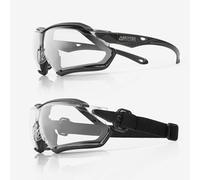 Skytec Safety Goggles EN166 Certified - Anti-Fog, Anti-Scratch UV Protective Glasses with Adjustable Headband, Safety Glasses for Work, Lab, Grinding & Outdoor Eye Protection - Clear Lens