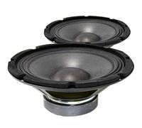 Skytec SP800 Replacement Speaker Drivers Pair 8-Inch 200W 4 Ohm PA Speaker Chassis Cone Audio Component with 38mm Voice Coil and Vented Magnets for DIY and Repairs (Set of 2)