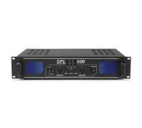 Skytec SPL500 DJ Amplifier - 500W Power Amp for Professional DJs, High-Efficiency DJ Amps, Robust Audio Performance Power Amplifiers, Amplifier for DJs, DJ Amplifier with Durable Construction