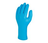 Skytec Tx428 Premium Blue Nitrile Disposable Latex Free Gloves (Box Of 100) - Size 8 - M